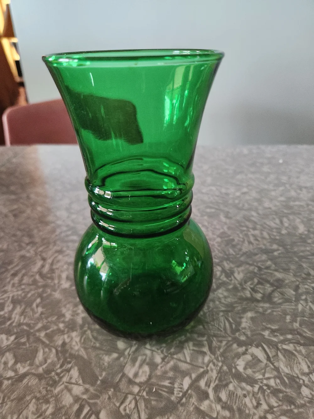 Green Decorative Glass Vase - Home Accents